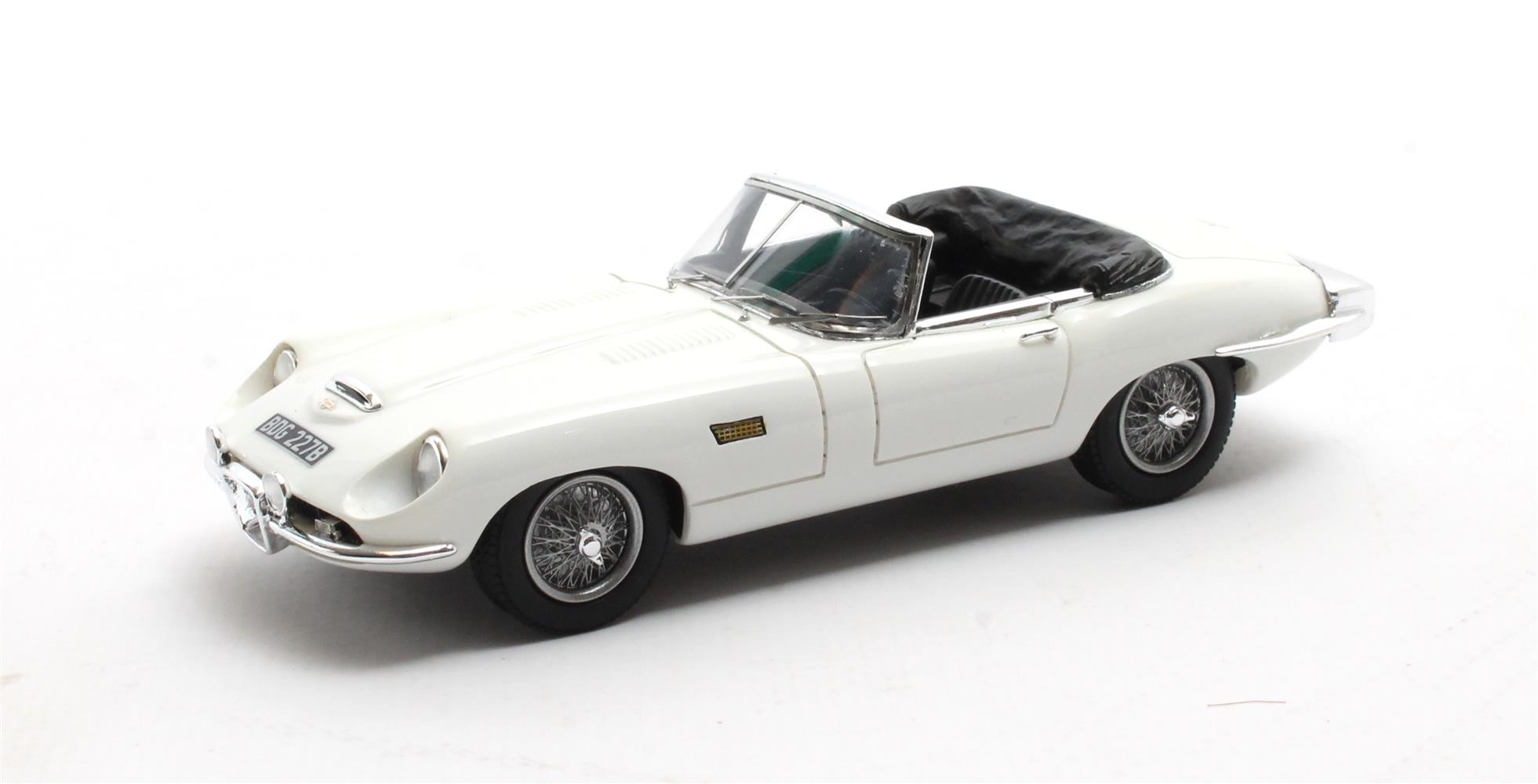 Jaguar E-Type Roadster Frua Open 1964 White - 1:43